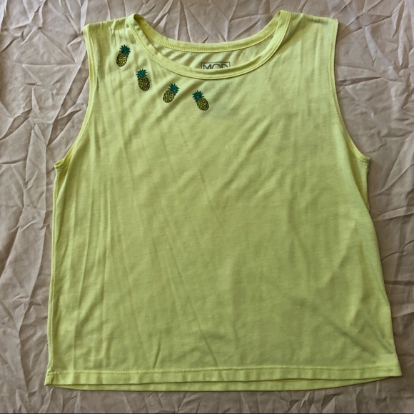 🍄pineapple tank top 🍍 - Picture 1 of 5